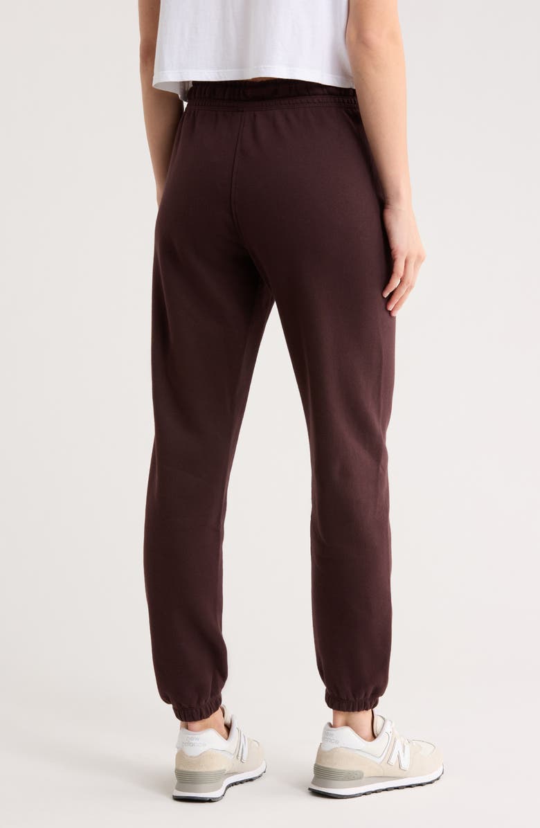 CALVIN KLEIN PERFORMANCE High Waist Relaxed Sweatpants, Alternate, color, Mocha Brown