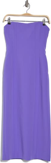 Elizabeth Strapless Midi Dress