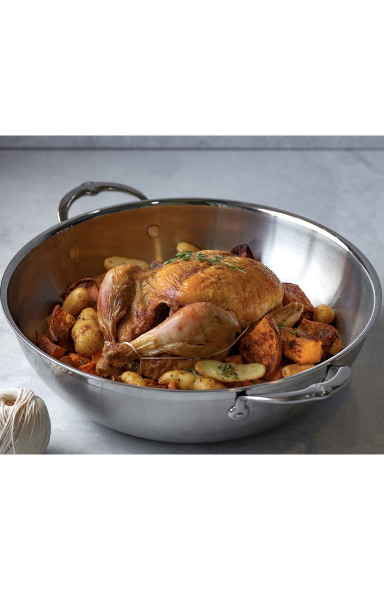 Hestan ProBond 14-Inch Wok with Lid, Alternate, color,