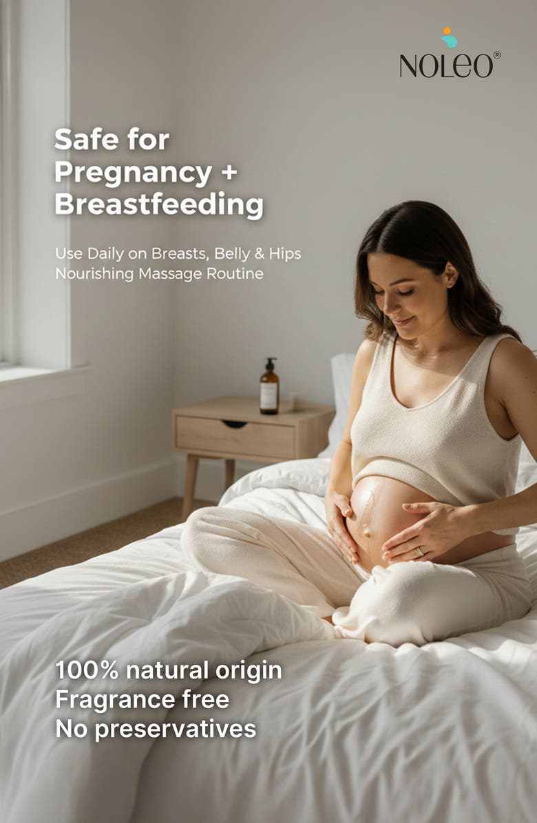 NOLEO Nourishing Body Oil, Alternate, color, White