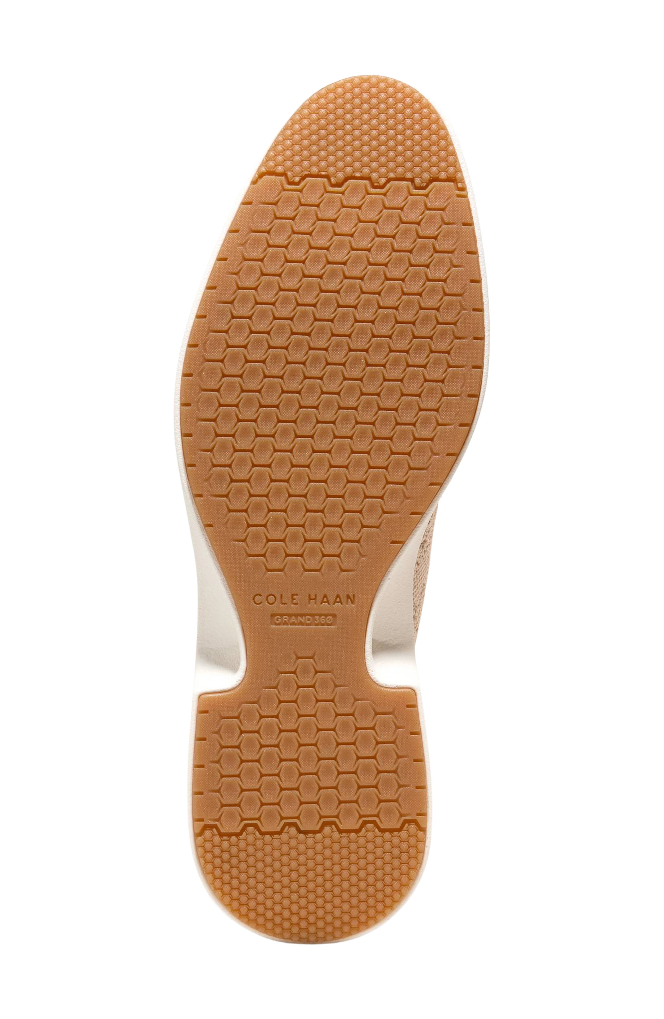 Cole Haan OriginalGrand Cityspectre Knit Derby, Alternate, color, Sesame Stitchlite / Soft Gold