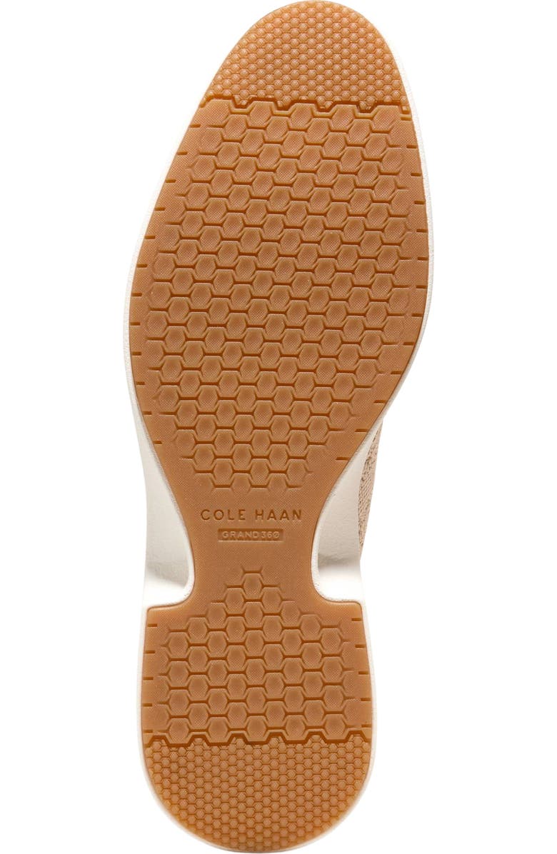 Cole Haan OriginalGrand Cityspectre Knit Derby, Alternate, color, Sesame Stitchlite / Soft Gold