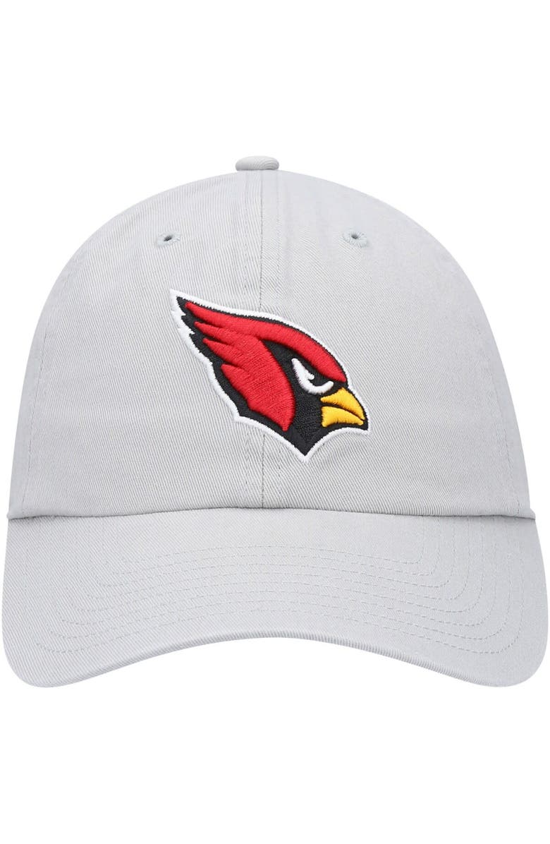 '47 Men's '47 Gray Arizona Cardinals Clean Up Adjustable Hat, Alternate, color, Gray