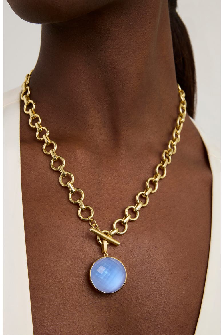 Knockout Collar Necklace, Alternate, color, IRIDESCENT MIDNIGHT BLUE
