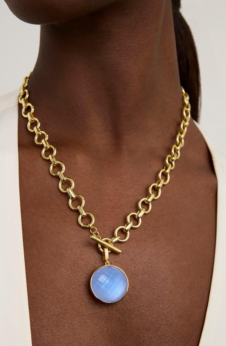 Dean Davidson Knockout Collar Necklace, Alternate, color, Iridescent Midnight Blue