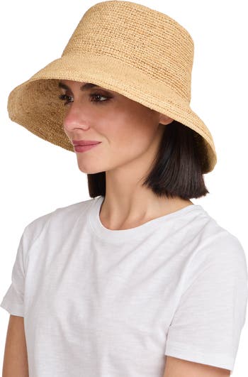 Vince Raffia Bucket Hat | Nordstromrack