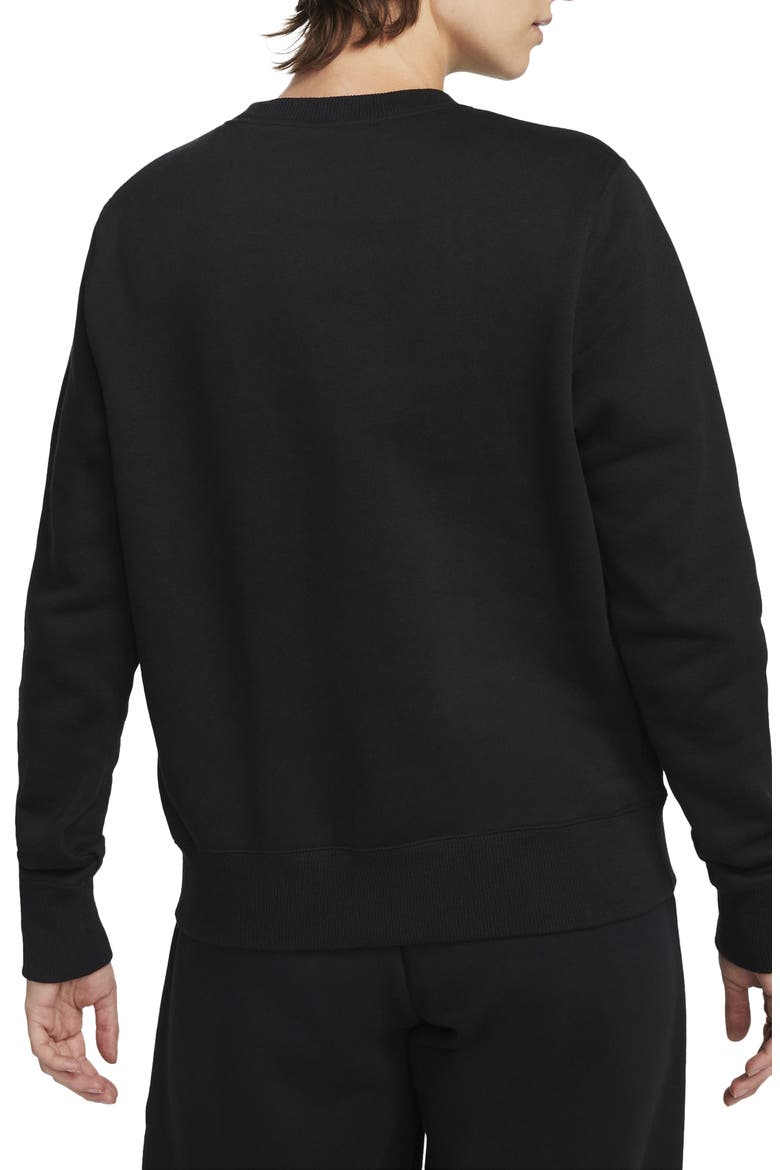 Sportswear Phoenix Fleece Sweatshirt, Alternate, color, BLACK/SAIL