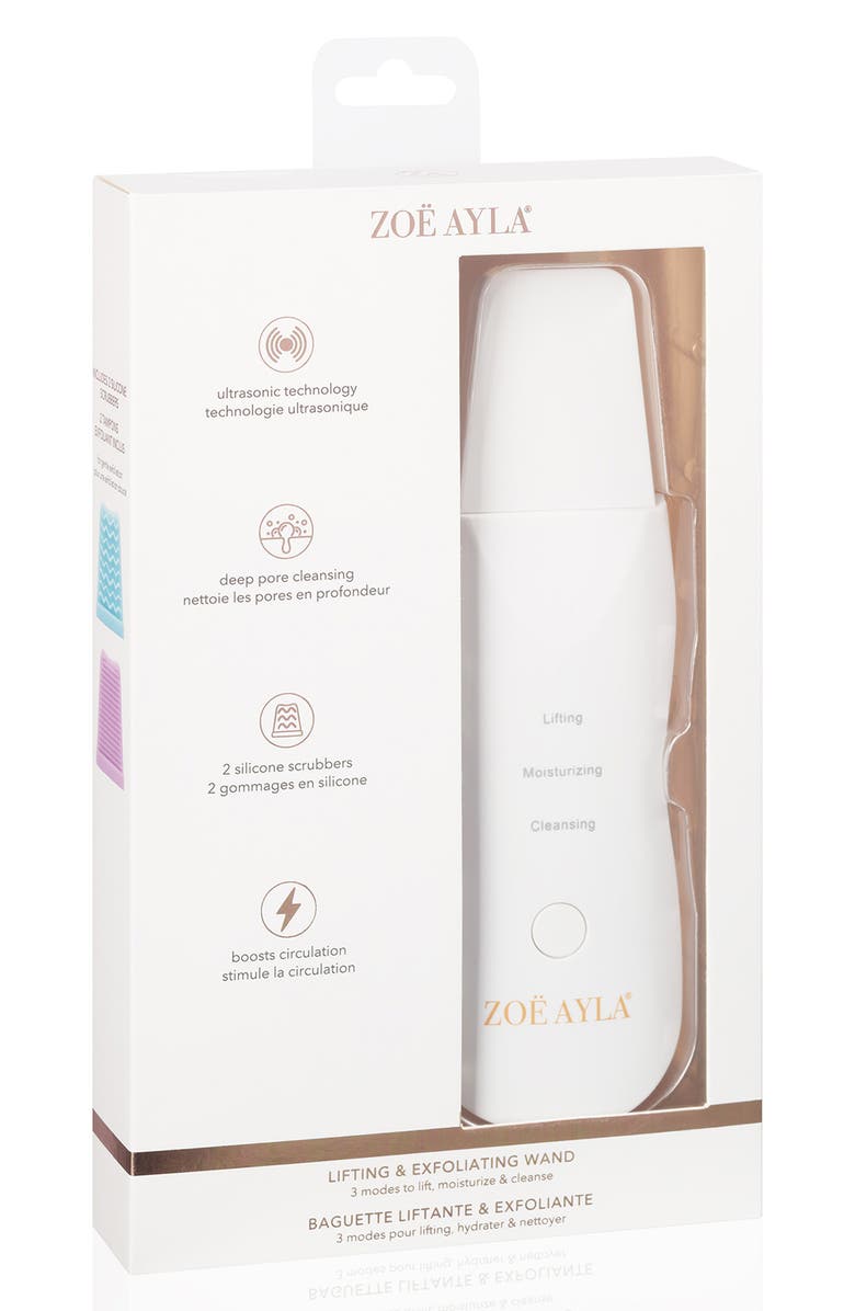 Zoe Ayla Ultrasonic Exfoliating Wand, Alternate, color,
