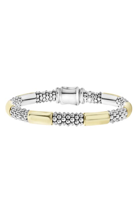 Signature Caviar High Bar Rope Bracelet