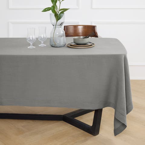 Linen Tablecloth - Sonoma Hemstitch