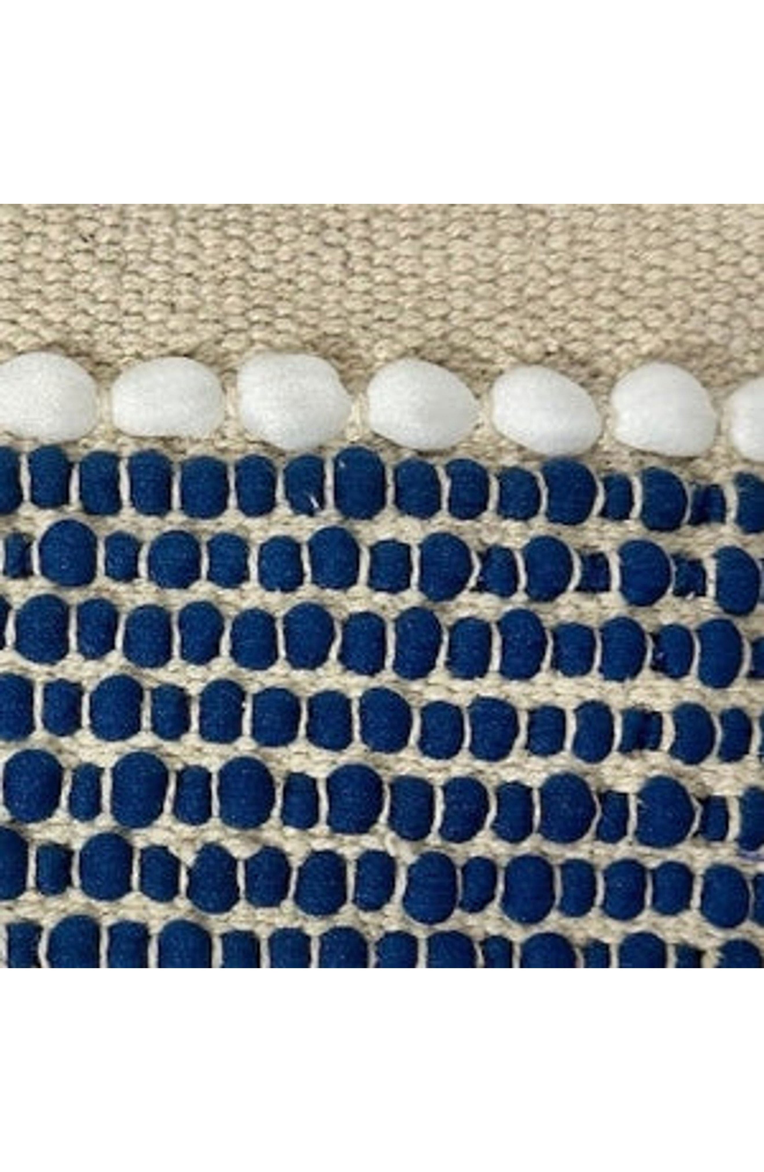 Mer St. Barth Saline Beach Medium Zip Pouch, Alternate, color, Marine