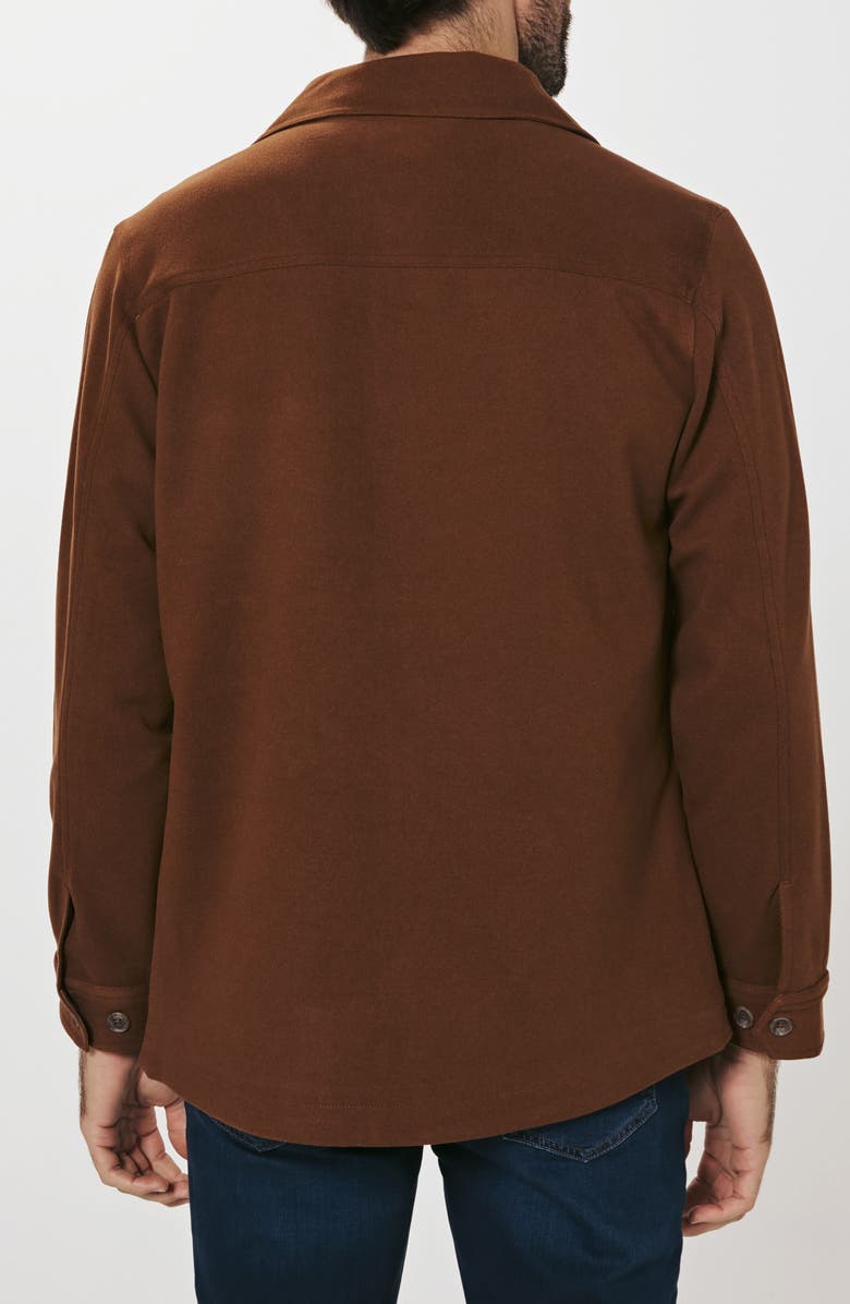 7 Diamonds Craftsman Twill Shacket, Alternate, color, Hickory