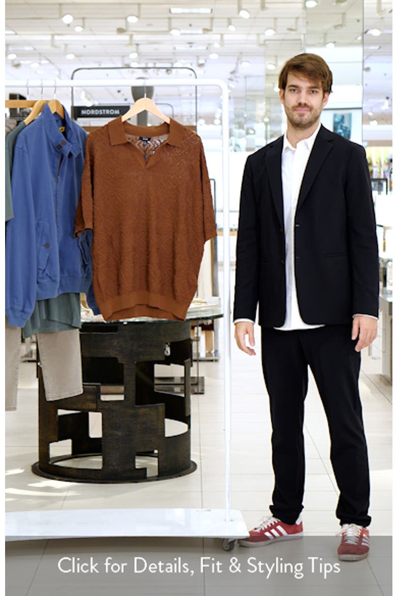 Banks Johnny Collar Textured Polo Sweater video