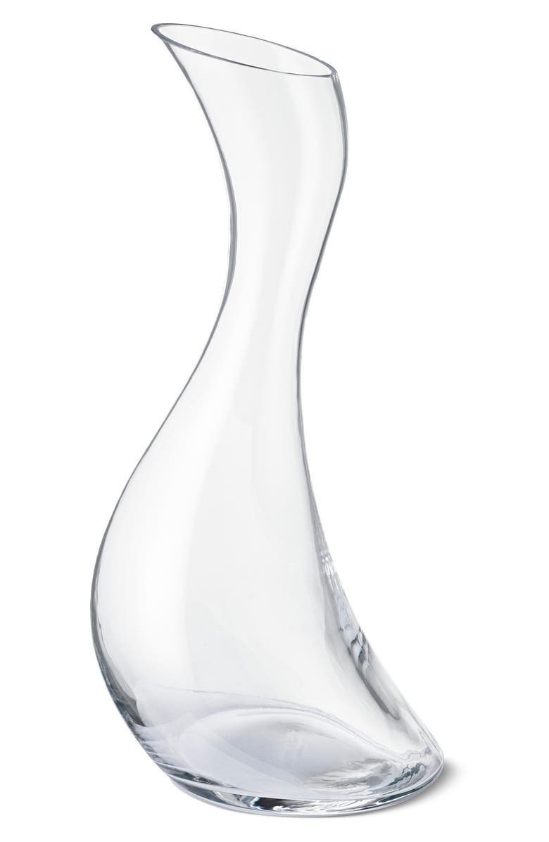 Georg Jensen Cobra Glass Carafe, Alternate, color, Clear