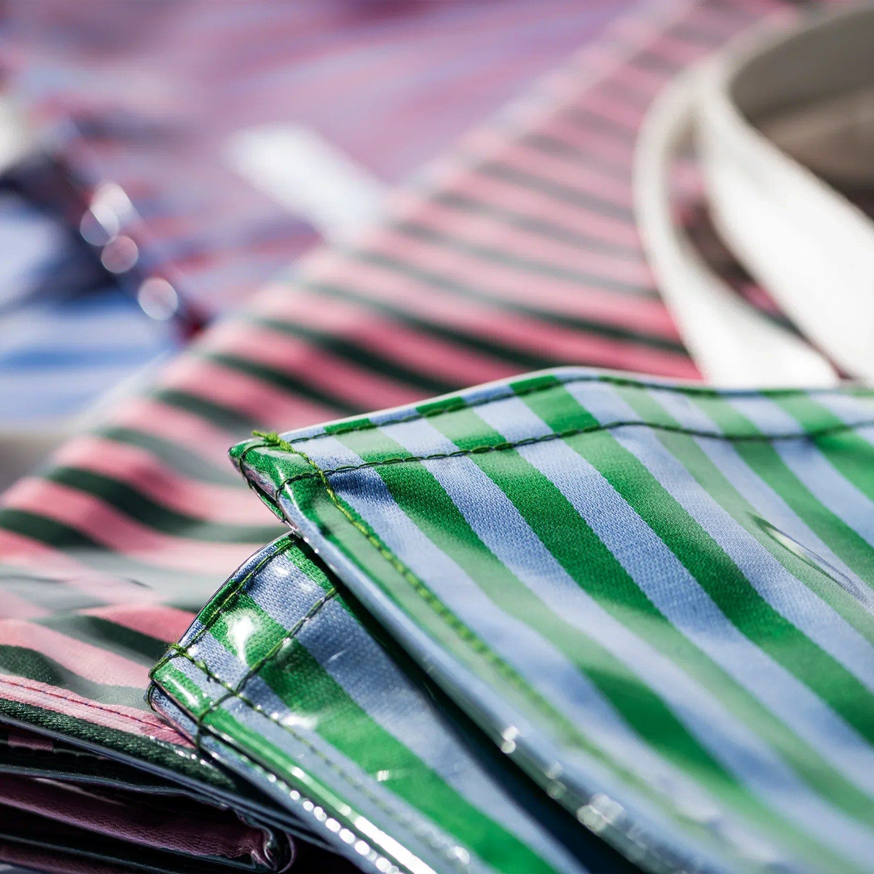 PUEBCO Covered School Tie Fabric Market Bag, Alternate, color, 