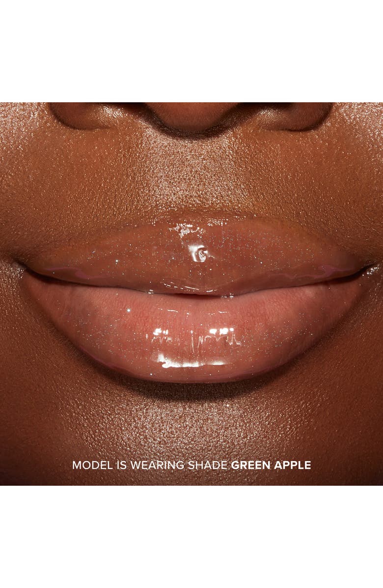 Too Faced Kissing Jelly Juicy Lip Oil/Gloss Hybrid, Alternate, color, Green Apple