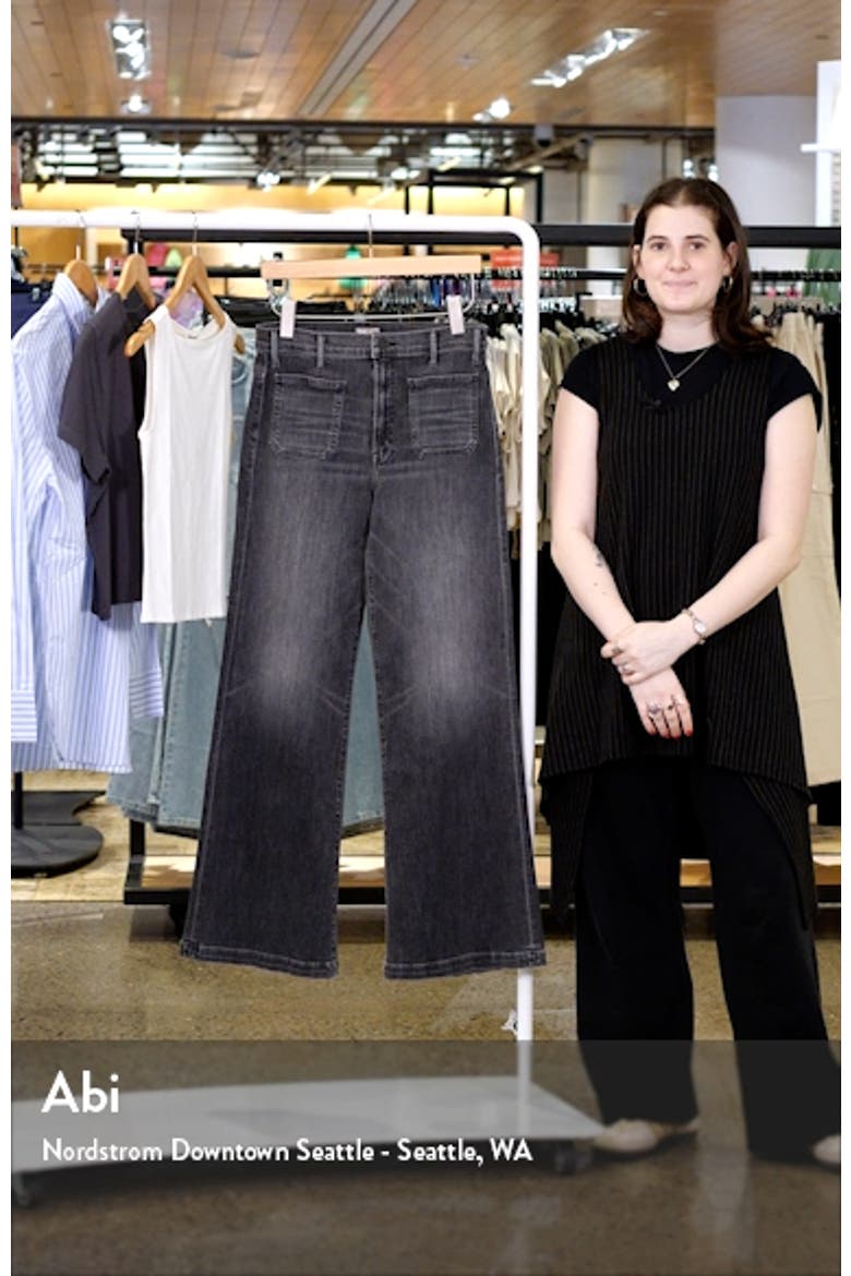 The Hustler Roller Ankle Flare Leg Jeans video