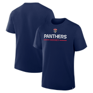 FANATICS Men's Fanatics Navy Florida Panthers Authentic Pro Primary T-Shirt