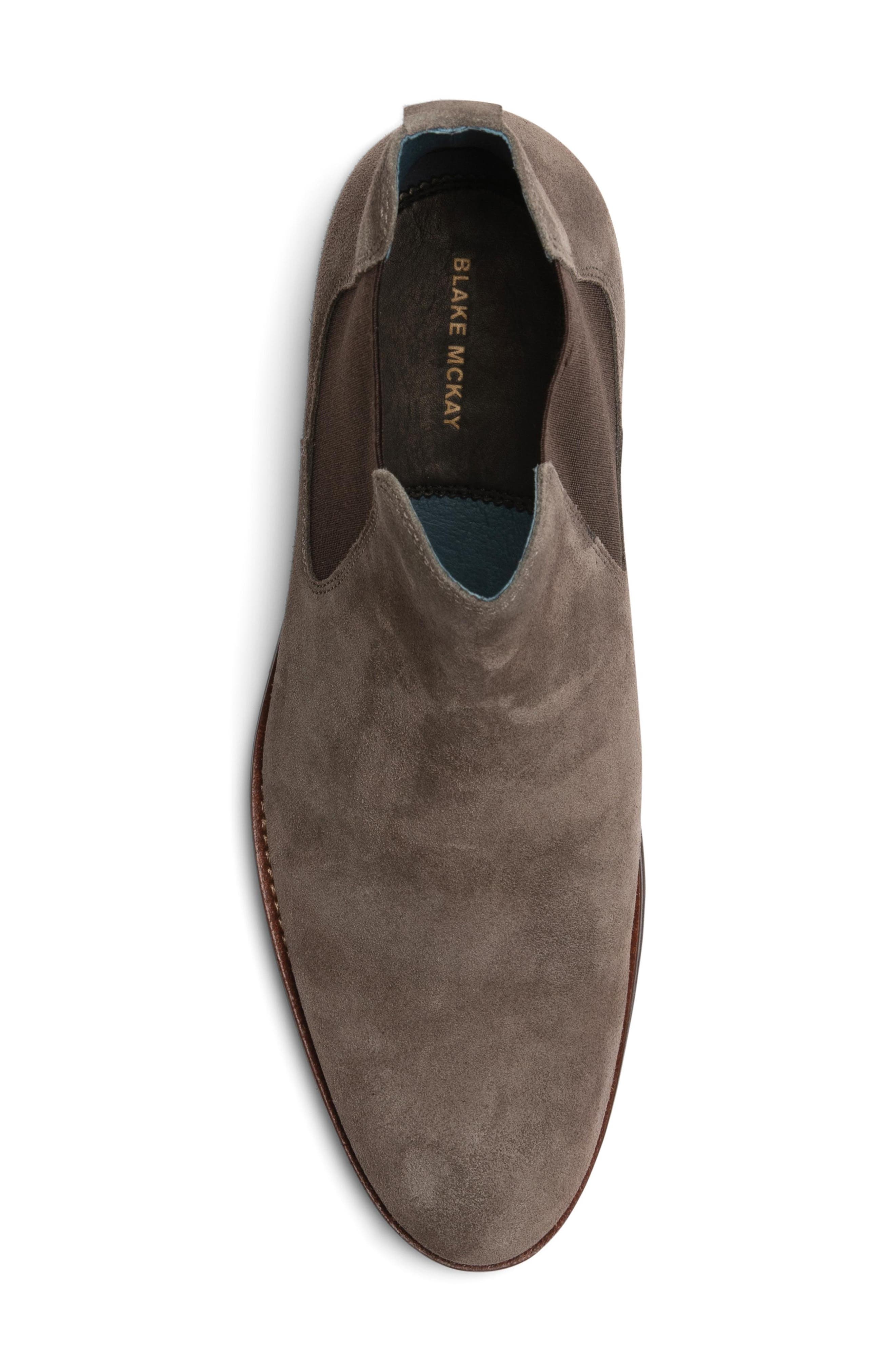 Davidson Water Repellent Chelsea Boot, Alternate, color, TAUPE SUEDE