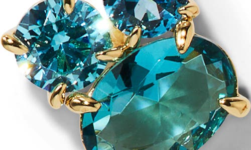 Nadri Stellar Cluster Stud Earrings In Blue