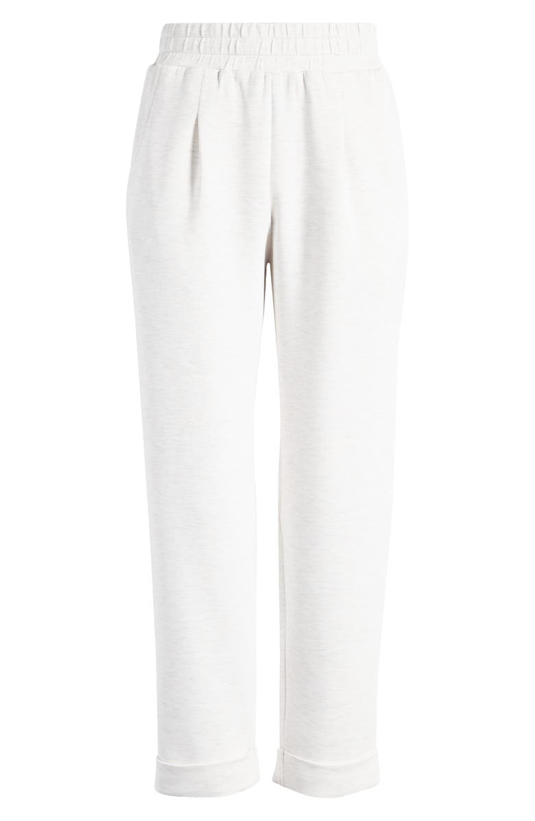 Varley Rolled Cuff Pants, Main, color, Ivory Marl