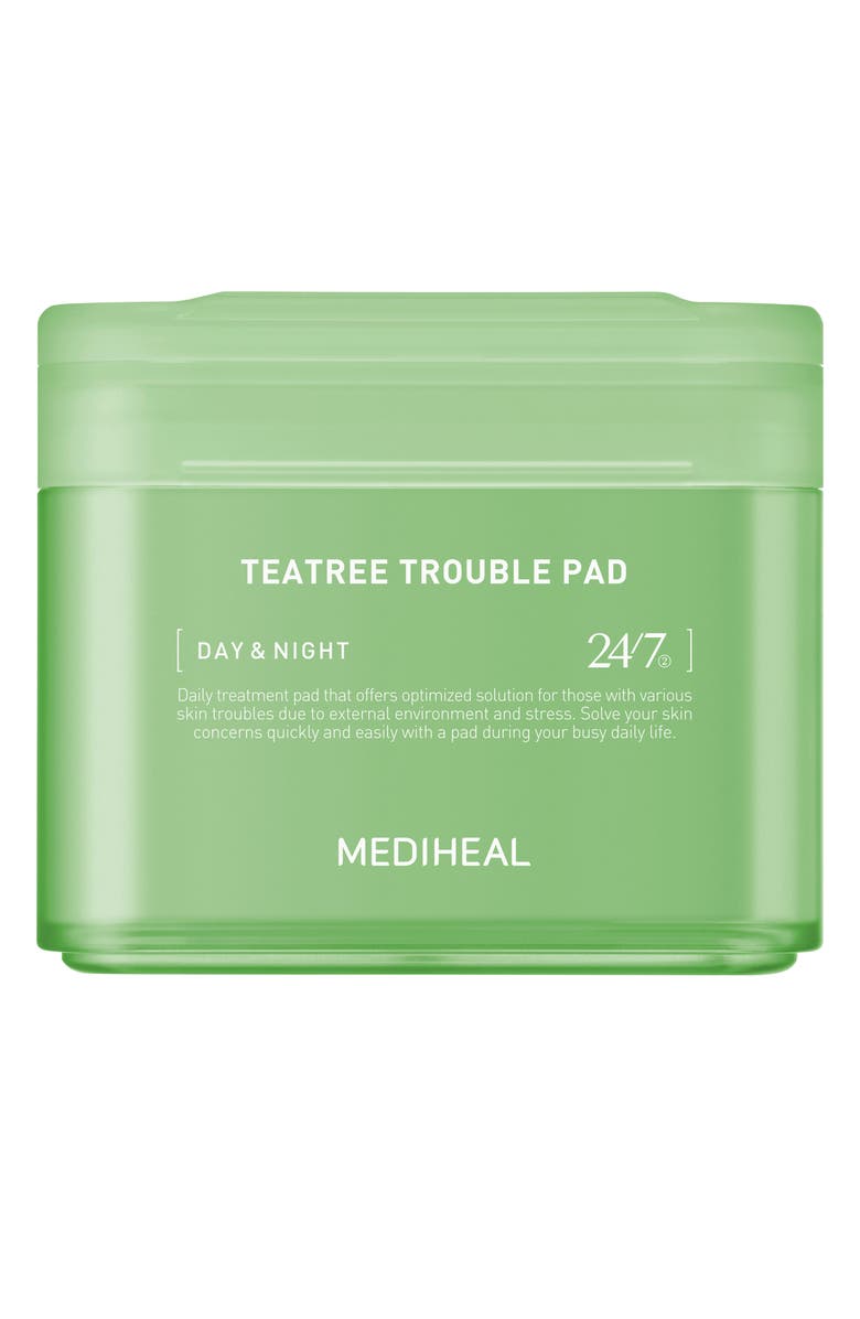 MEDIHEAL Teatree Trouble Pads, Main, color, Mint