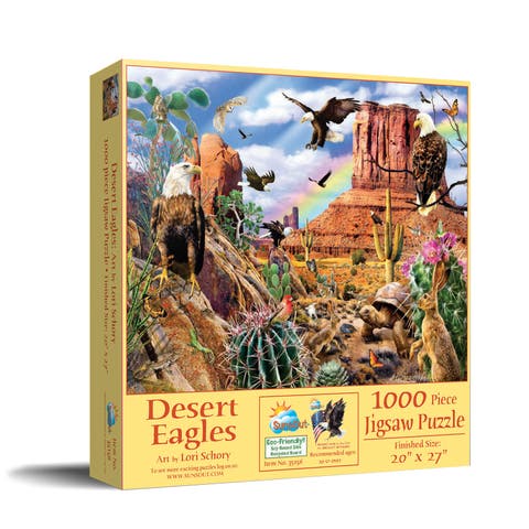 Desert Eagles 1000 piece Jigsaw Puzzle for Adults