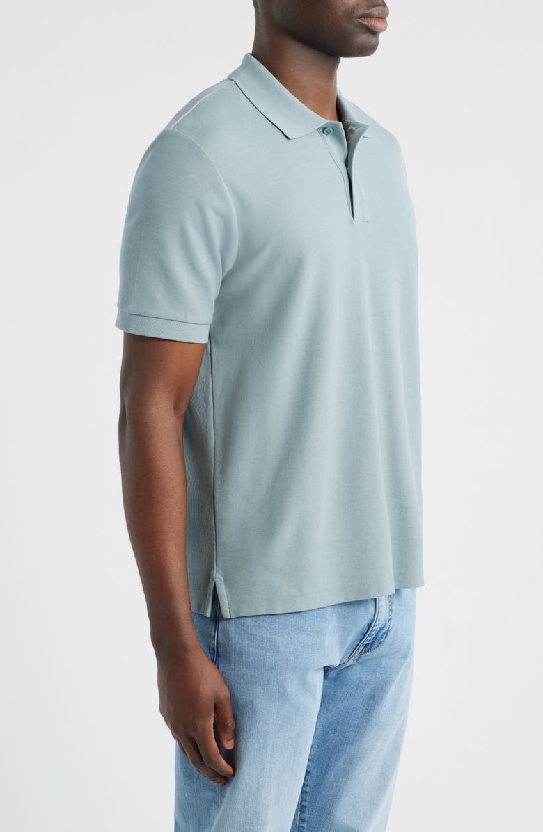 Nordstrom Pima Cotton Piqué Polo, Alternate, color, Grey Mineral