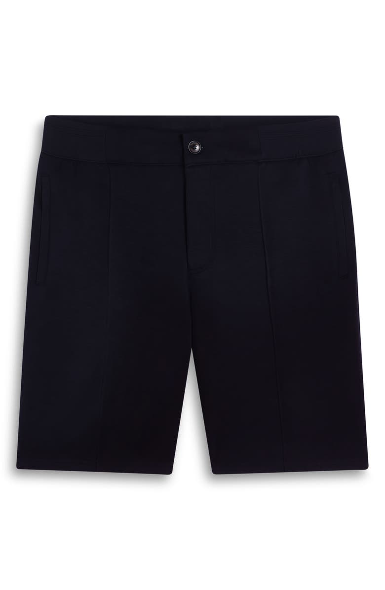 Bugatchi Soft Touch Knit Shorts, Alternate, color, Black