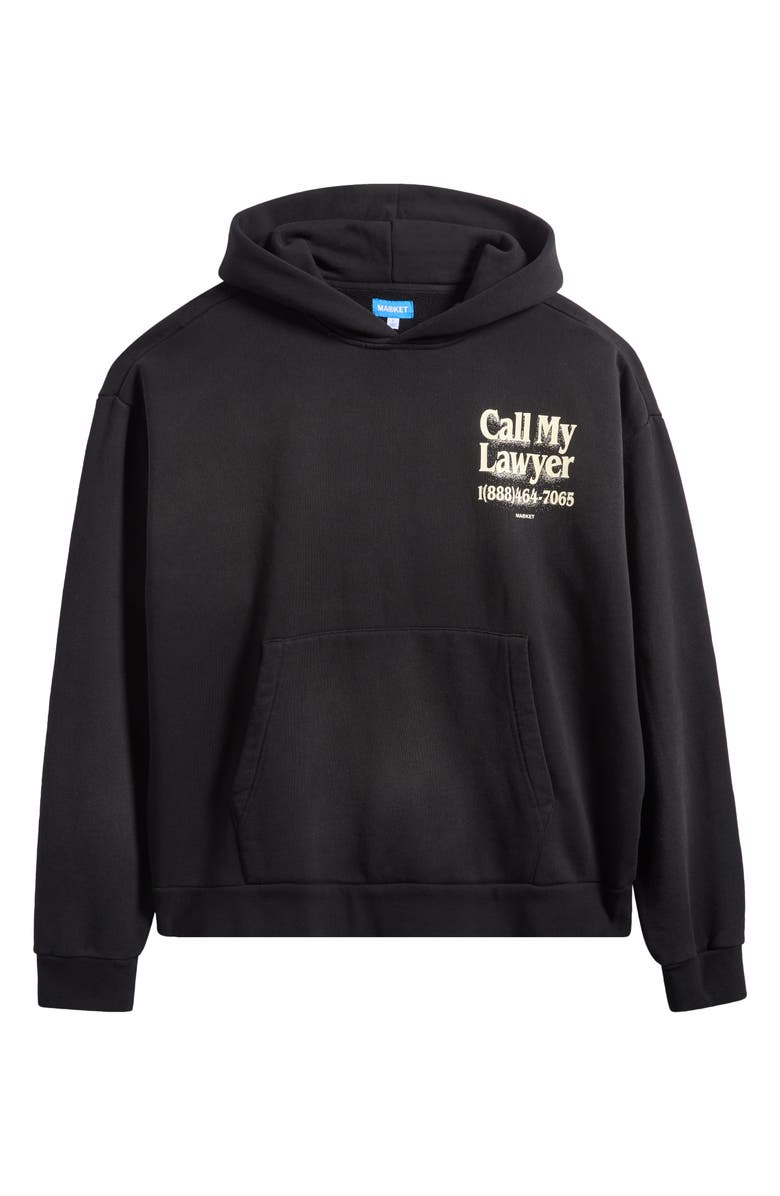 MARKET Call My Lawyer Graphic Hoodie, Main, color, 