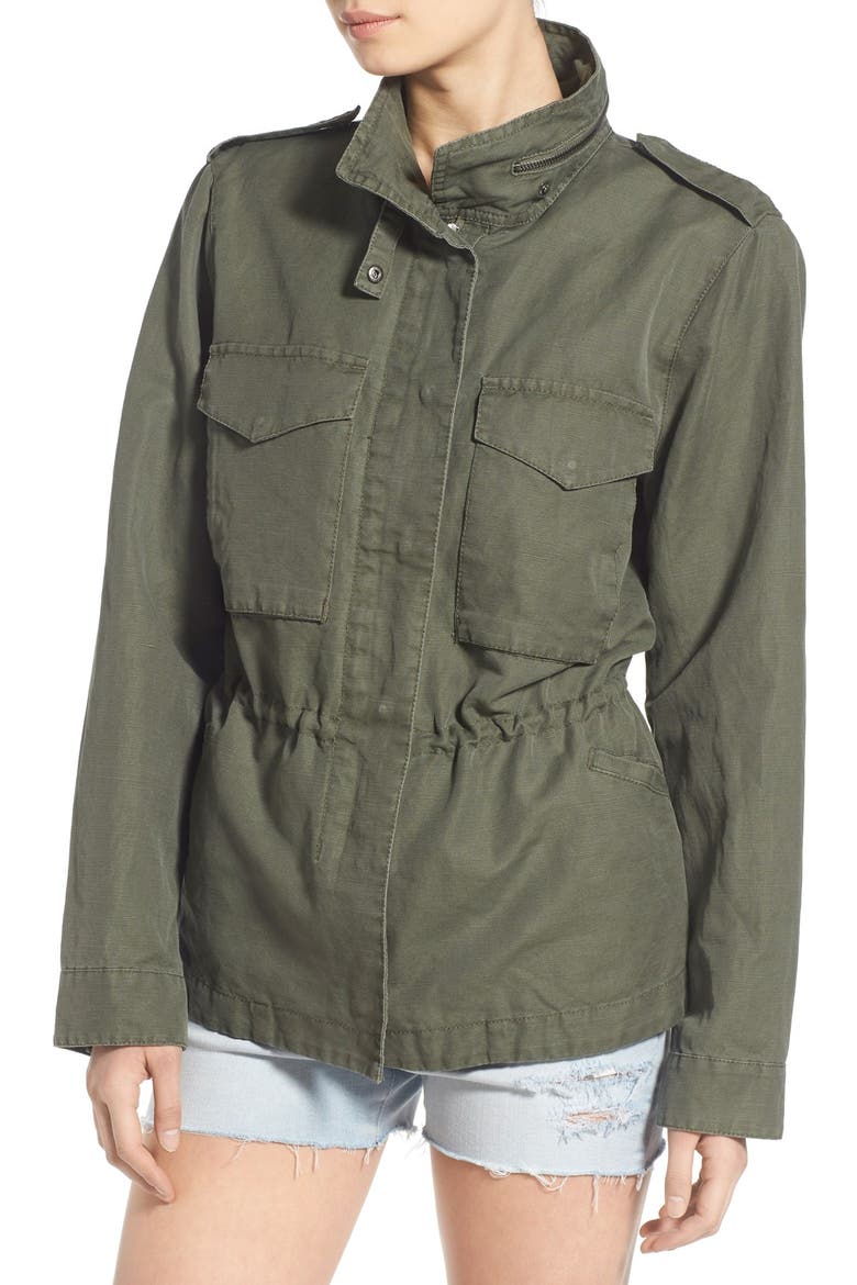 'Outsider' Field Jacket, Alternate, color, OLIVE