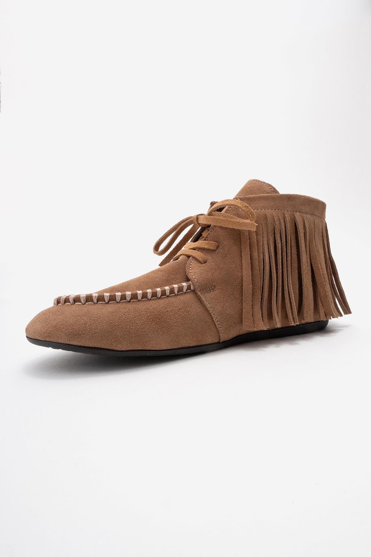 Raux Leather Ankle Boot, Alternate, color, Cognac Suede Leather