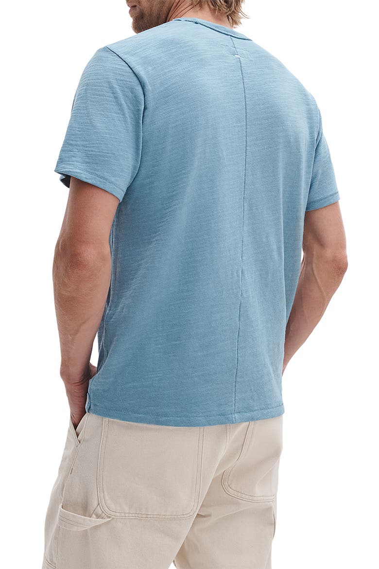 Classic Flame Tee, Alternate, color, FOG BLUE