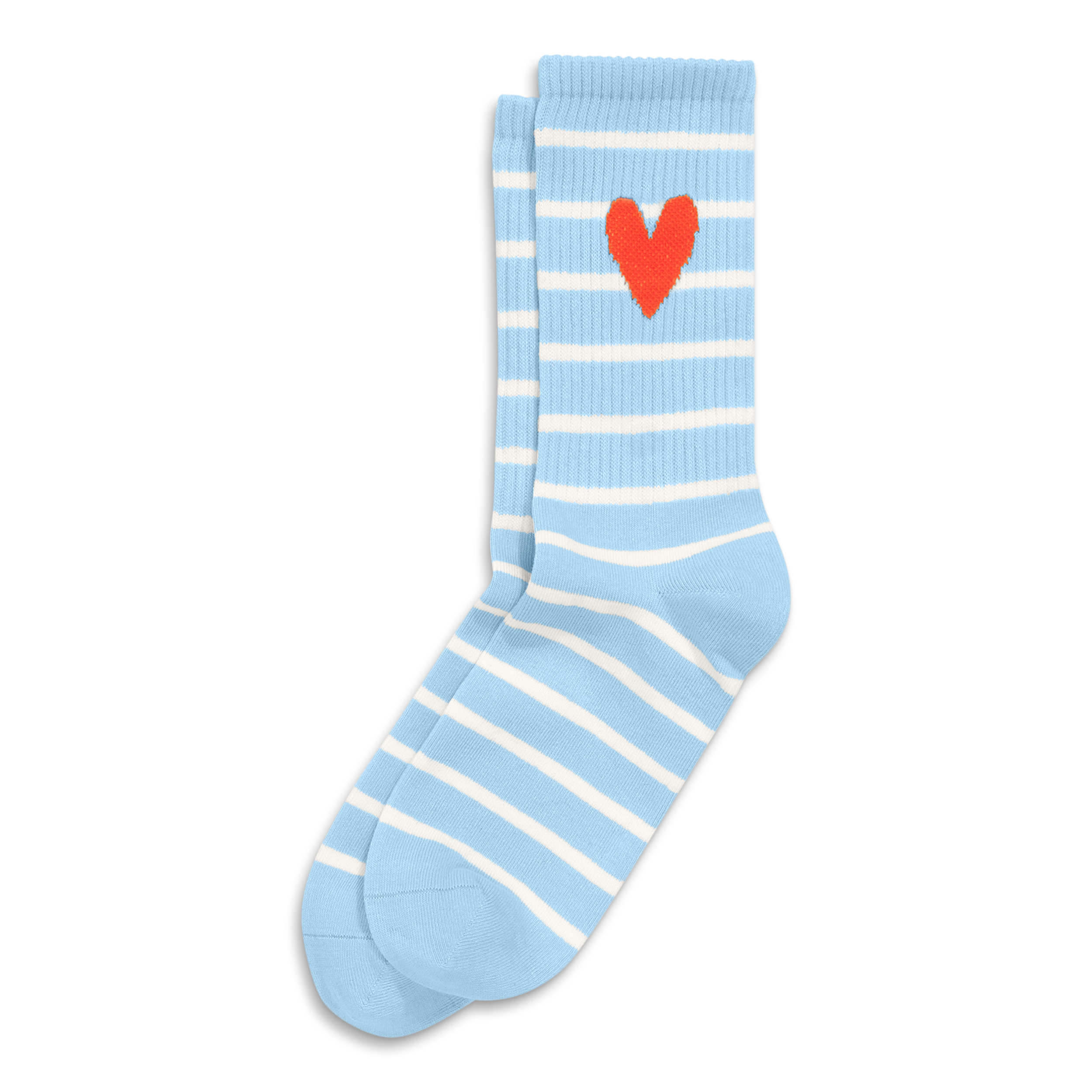 Sky Ivory Stripe