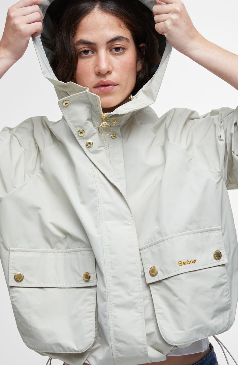 Barbour Mae Showerproof Hooded Jacket, Alternate, color, 