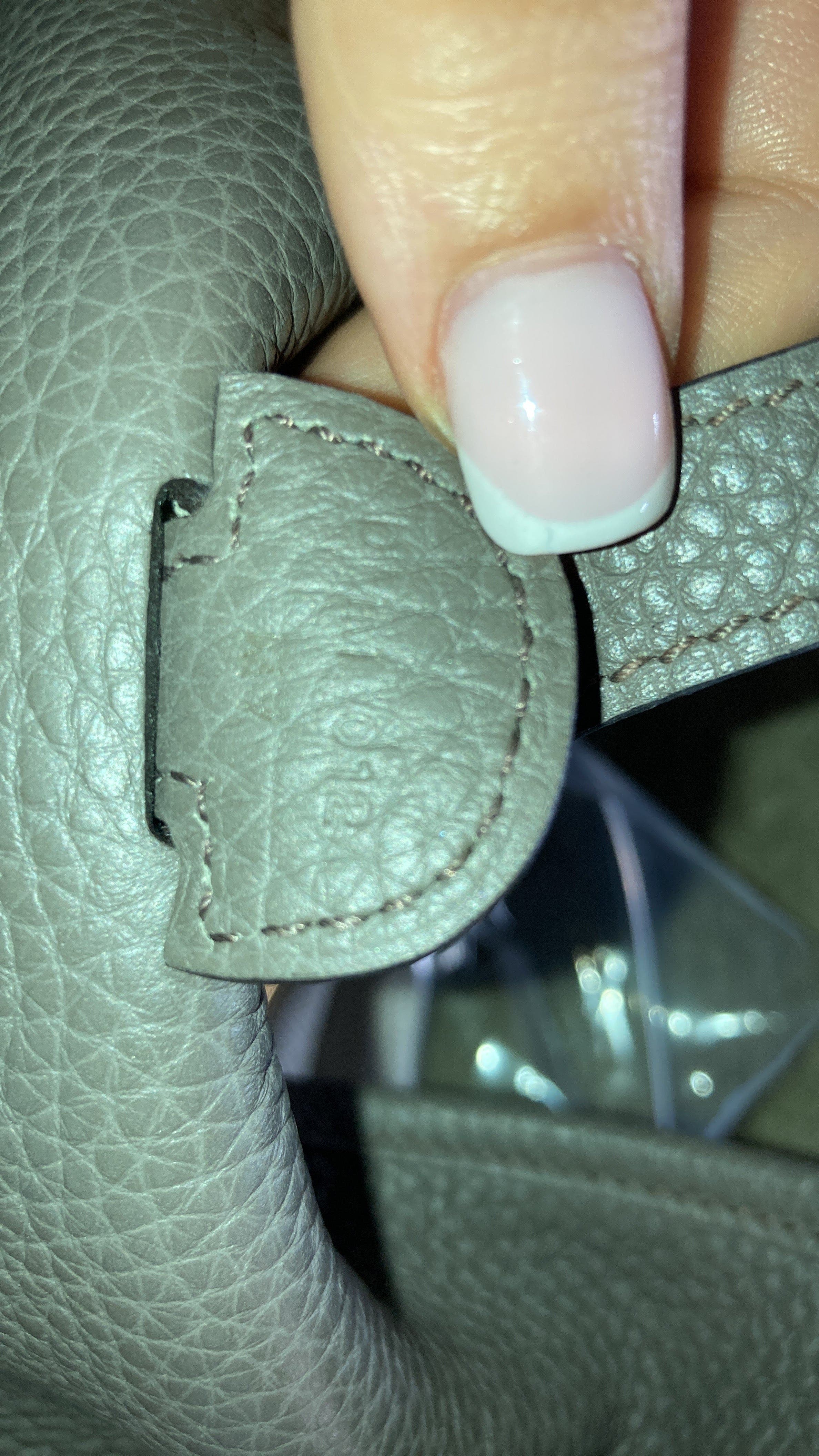 Pre-Owned Hermes Evelyne Bag Gen III Clemence PM, Alternate, color, 