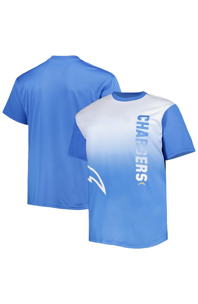 FANATICS Men's Fanatics Branded Powder Blue Los Angeles Chargers Big & Tall T-Shirt, Main, color, 