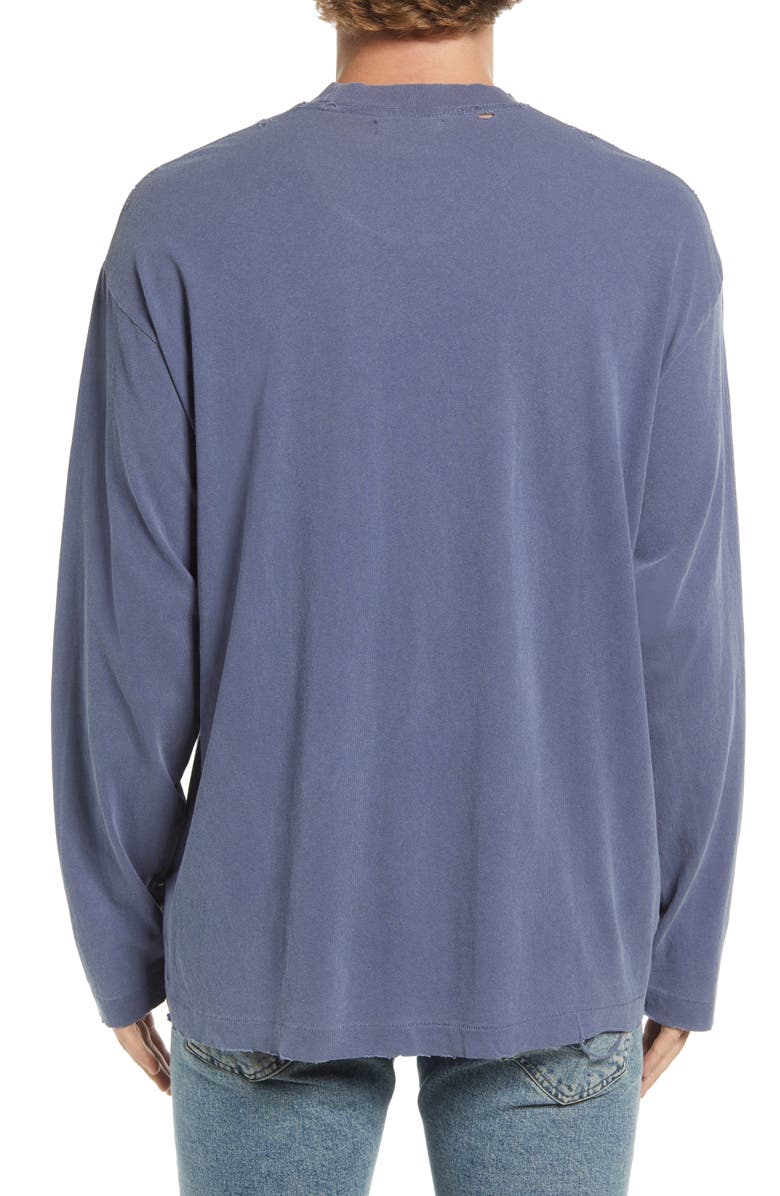 John Elliott Men's Folsom Long Sleeve T-Shirt, Alternate, color, 