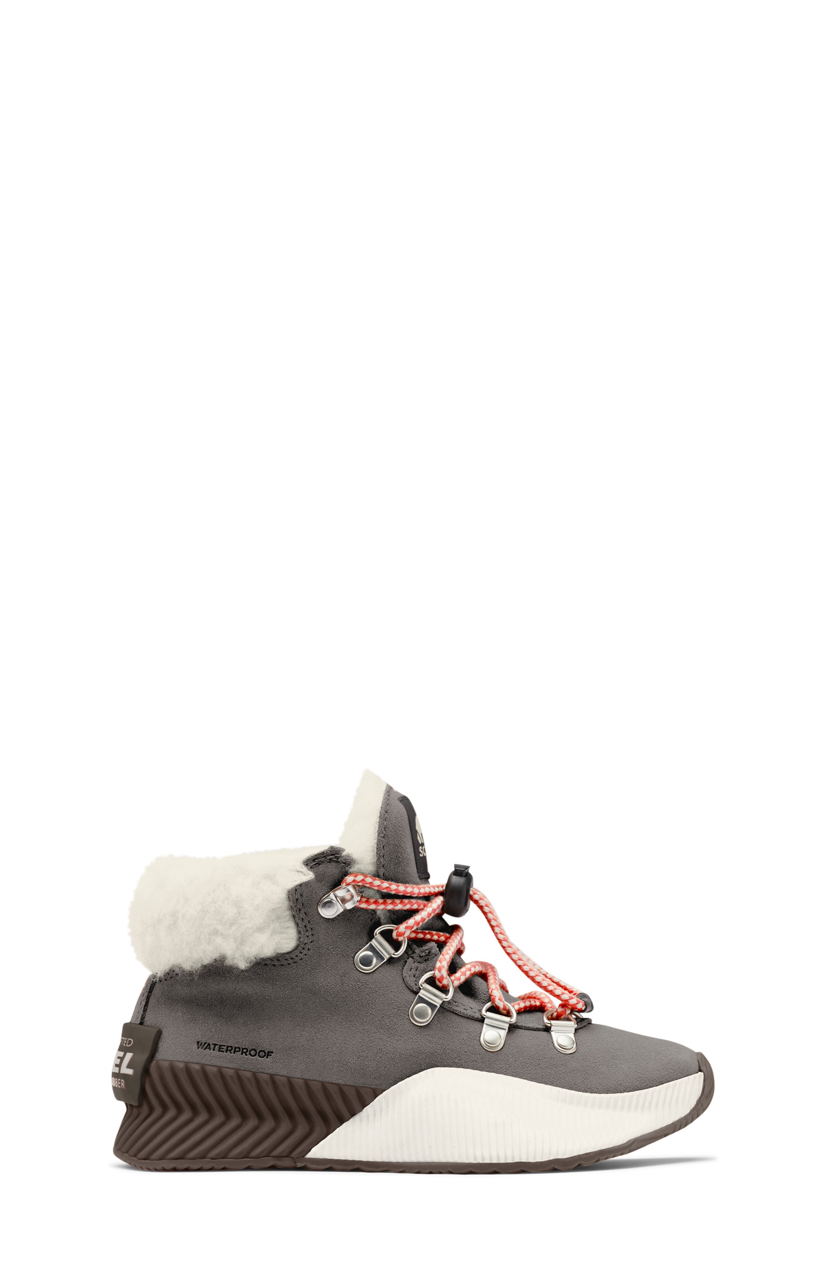Kids' Out 'N About Conquest Waterproof Boot, Alternate, color, QUARRY/ GUM 15