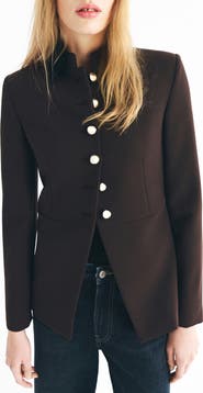 MANGO Button Front Jacket