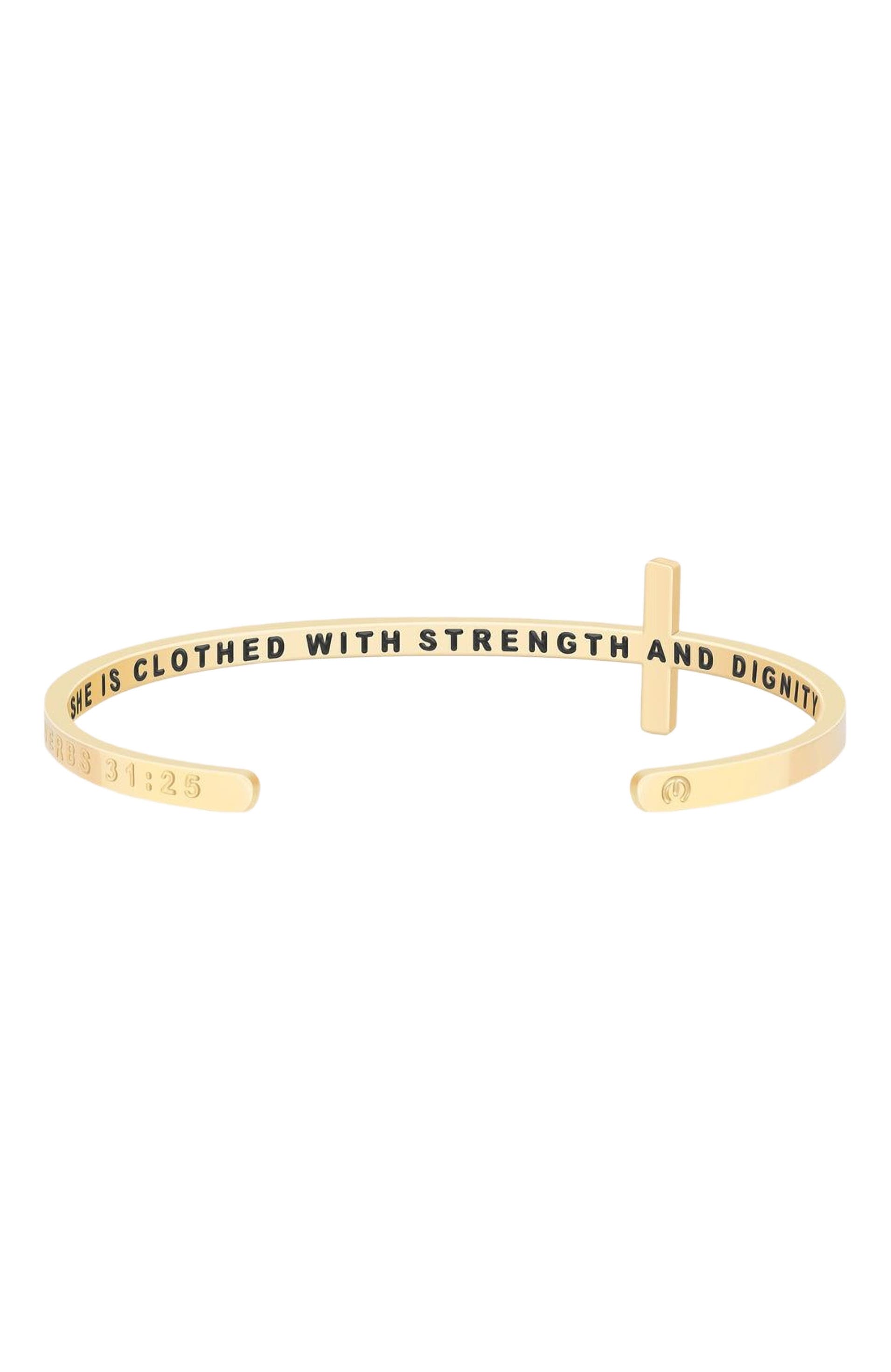 Proverbs 3:16 - Yellow Gold