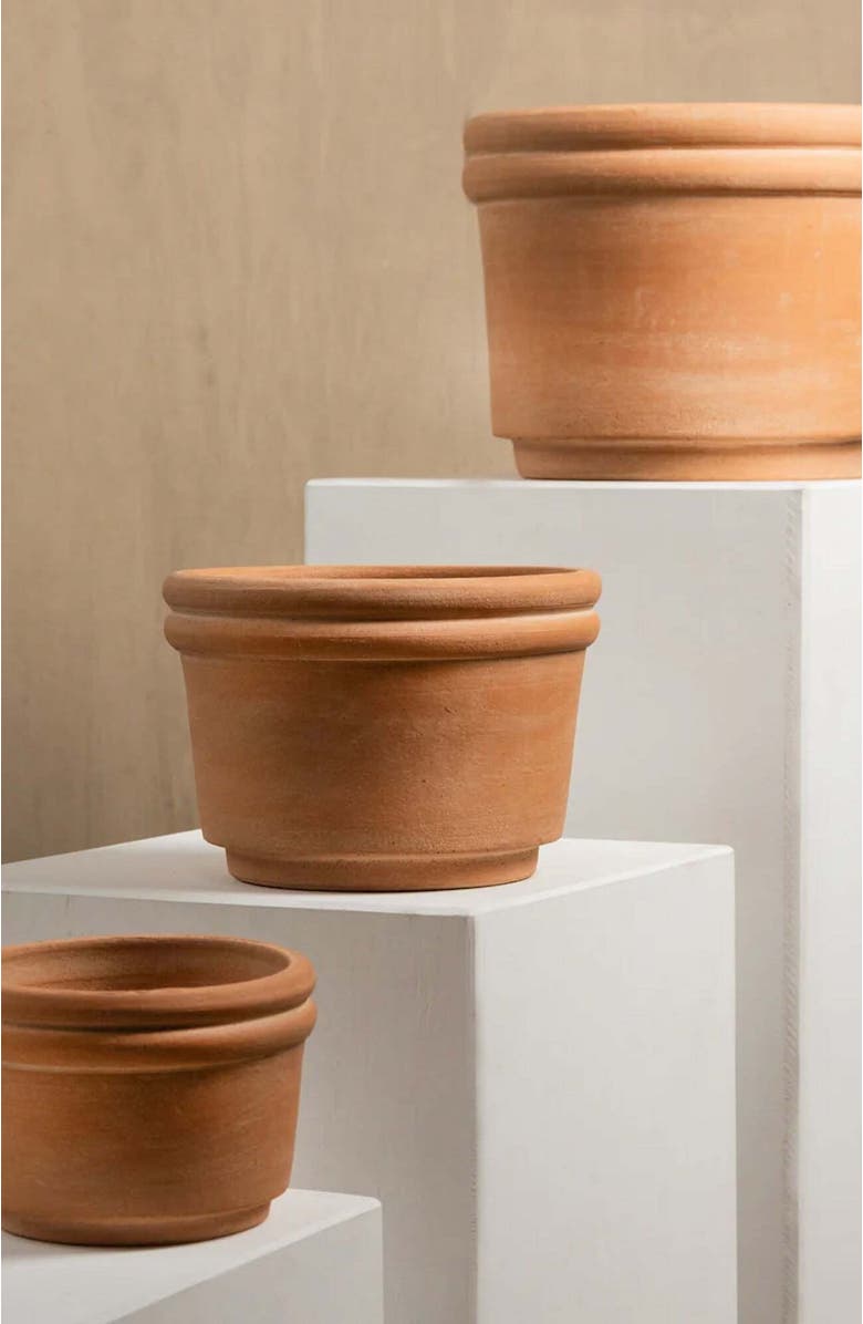 Meso Goods Felipe Terracotta Planter, Alternate, color, Natural