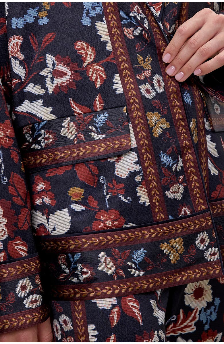 Rebecca Taylor Selah Jacket, Alternate, color, Navy Combo