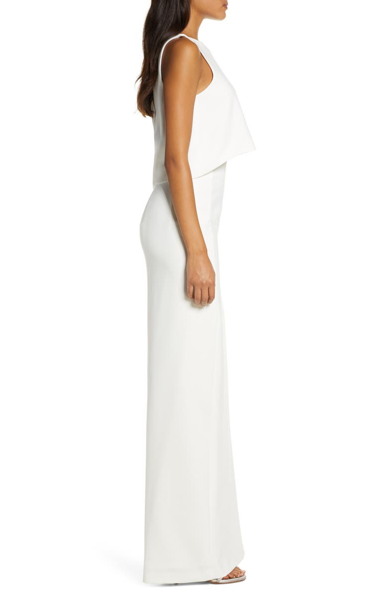 Black Halo Kacie Two-Piece Sleeveless Maxi Dress, Alternate, color,