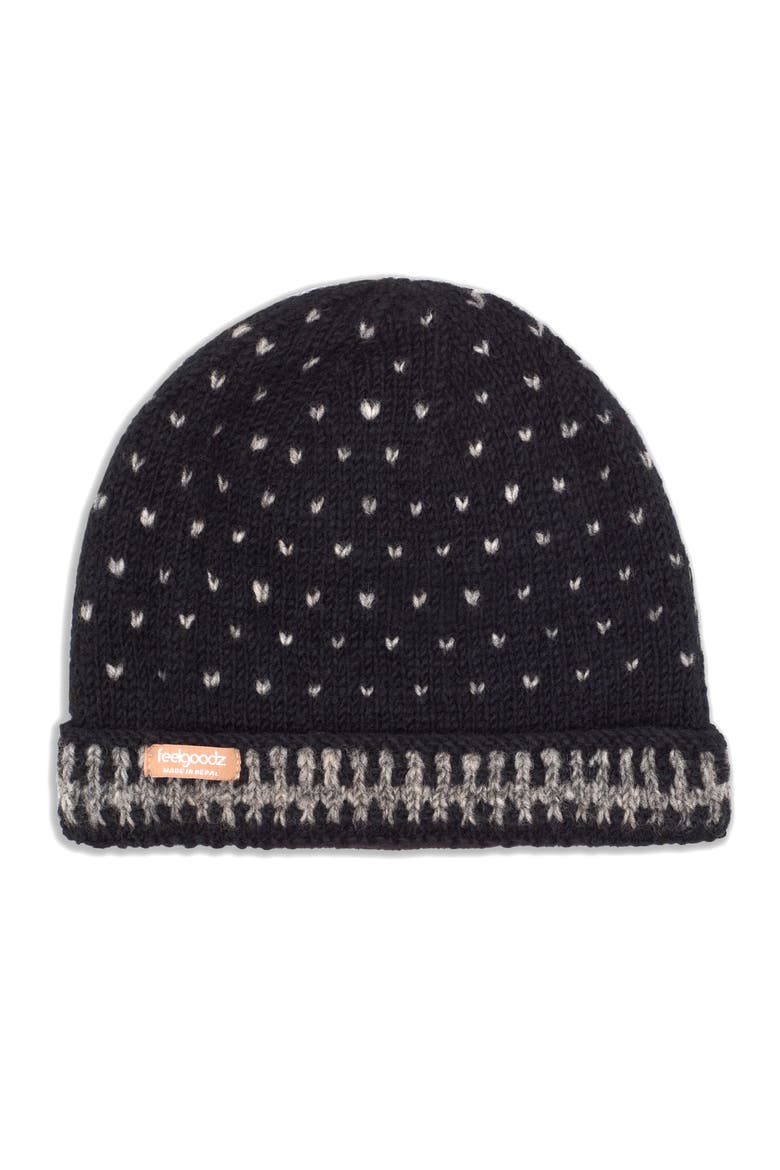 Women's Artisan Hand-Knit Appalachian Cap, Main, color, Corvid