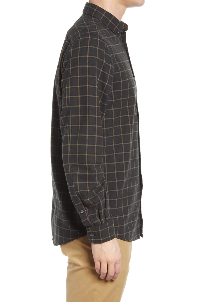 Fjällräven Ovik Flannel Button-Down Shirt, Alternate, color, 