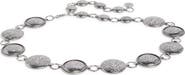Vince Camuto Etched Disc Belt