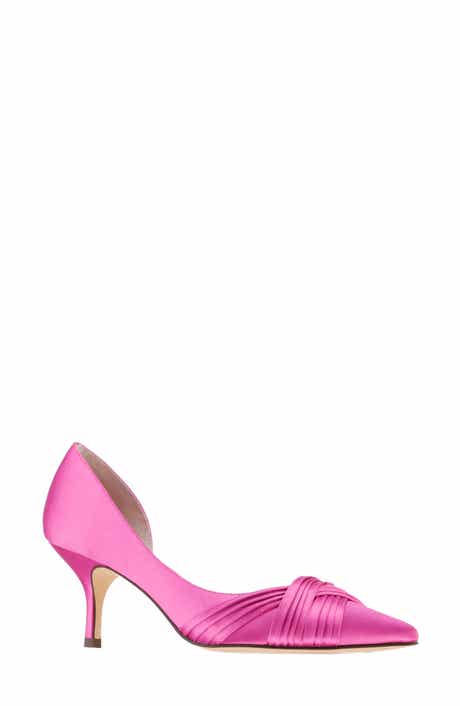 Nina Blakely Half d'Orsay Pointy Toe Pump