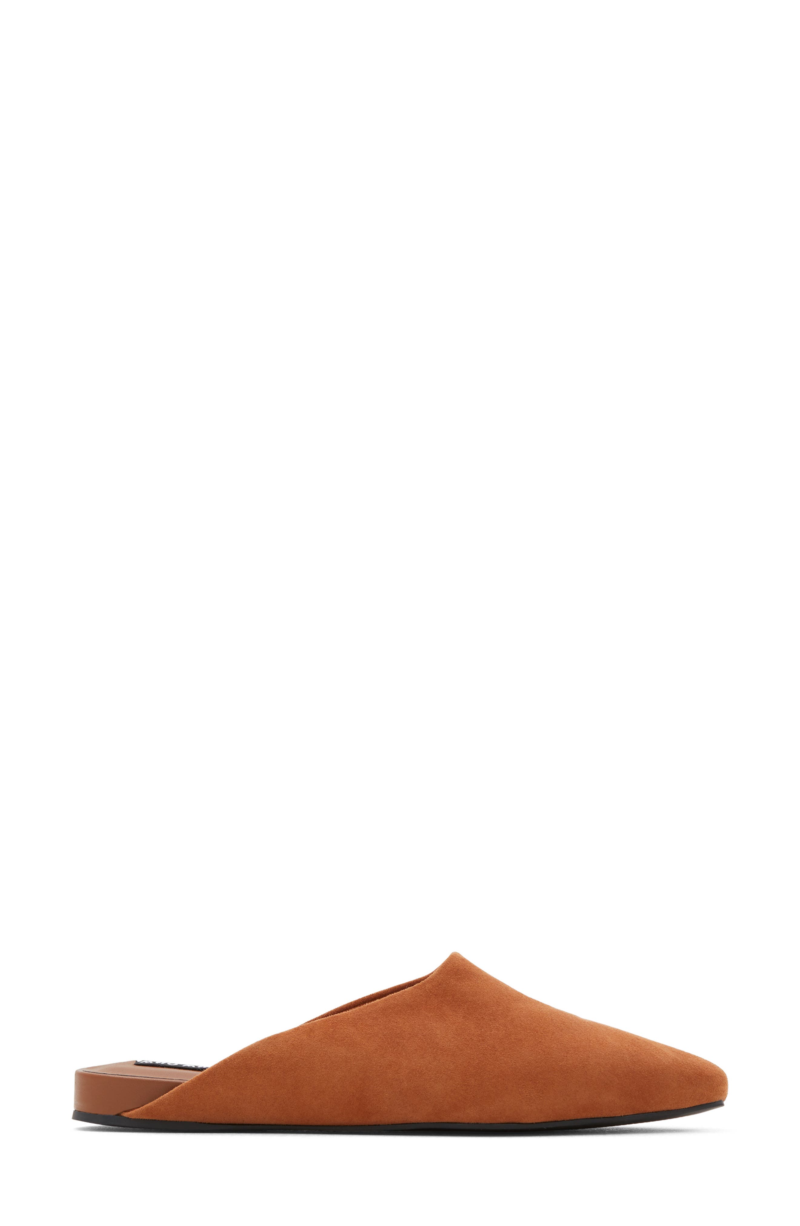 Ella Mule, Alternate, color, COGNAC
