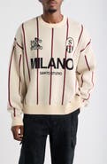 SANTO STUDIO Milano Jacquard Cotton Sweater